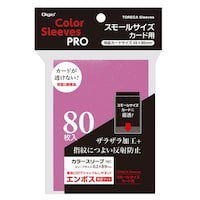 ナカバヤシ CスリーブSニソウエンボスマット/ピンク×20