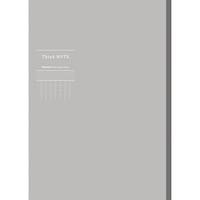 ナカバヤシ シンクノートA4タテ/ロジカルホウガンタテNグレー×10