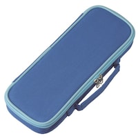 レイメイ藤井 トップライナーペンケース ポケット付 ブルー FSB133A ペンケース/筆箱 1セット(2個)