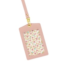 レイメイ藤井 ノフェス カードホルダータテ フィグコーラル GLP1115P IDカードホルダー/ストラップ付名札 1セット(2個)