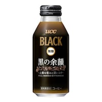 UCC BLACK無糖 黒の余韻 R缶375g 24本