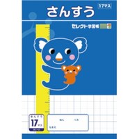 文運堂 B5セレクト学習帳 さんすう17マス×10