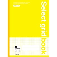 文運堂 B5カラー方眼 5mmイエロー×10