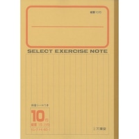 文運堂 B5セレクト学習帳 縦罫10行×10