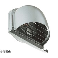 バクマ工業 U型フード付換気口 下部ルーバータイプ