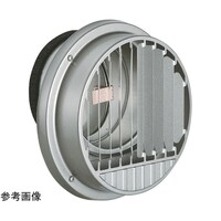 バクマ工業 平型ドレン受け付換気口 防火ダンパー付 シルバーメタリックライト