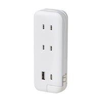 ソニック ポータブルコンセント USBC ホワイト UL6357W UL6357W 1個