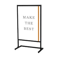 常磐精工 ブラックフラットオープンメッセージスタンド