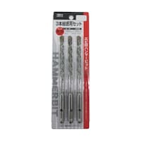 エビ印 ハンマービット 8.5X160mm 3本入り HB85160S HB85160S 1セット