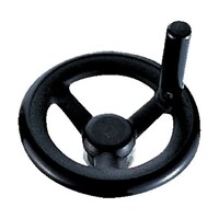 イマオ 丸リム型エンプラハンドル車(回転握り付き)100 RP100ER RP100ER 1個