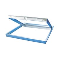 日大工業 アルミ天井点検口 ワニハッチ 450角 シルバー 000920 000920 1台