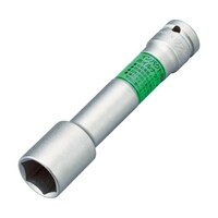 TONE インパクト用ソケット(自動車整備用) 薄型ホイルナット 差込角12.7mm×22mm×130mm 4A22LLN 4A22LLN 1個