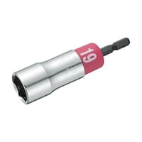 トップ工業 電動ドリル用アルファソケット 19mm EDX19 EDX19 1個