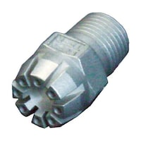 イケウチ ラウンド形エアーノズル TAIFUJetシリーズ ステンレス鋼316L製 ネジ1/8オス Φ0.8 1/8MTFR8008S316LIN 1/8MTFR8008S316LI 1個