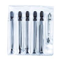 トップ工業 電動ドリル用ヘクスビットセット 1セット(6本入) EHB6000S EHB6000S 1セット