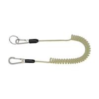 トップ工業 コンパクトセーフティコードHiluminous グリーン 最大長さ1300/自然長380mm SFC413LG SFC413LG 1本