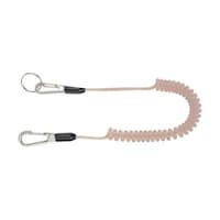 トップ工業 コンパクトセーフティコードHiluminous ピンク 最大長さ1300/自然長380mm SFC413LP SFC413LP 1本