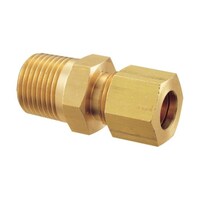 フジトク 黄銅製ハーフユニオン Φ12×1/2B 銅管用 くい込み継手 GC12X1/2B GC12X1/2B 1個