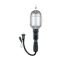 ハタヤリミテッド 補助コードハンドランプ 100W用(電球なし) 接地付コンセント付 CM0G CM0G 1台