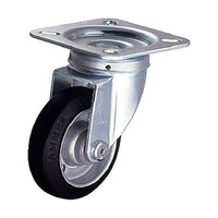 ハンマーキャスター 400S型自在 ゴム車100mm 400SR100 400SR100 1個