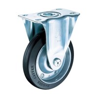 ハンマーキャスター Sシリーズ固定ゴムB車100mm 420SRRB100 420SRRB100 1個