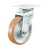 イノアック 中荷重用キャスター ログラン ストッパー・旋回金具付 Φ75 P75WJS P75WJS 1個