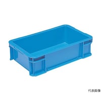 DICプラスチック DA型コンテナ ボックス型 外寸:W450×D276×H124.5 イエロー 黄 DA12 Y DA12 Y 1個