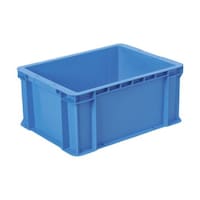DICプラスチック DA型コンテナDA28 外寸:W480XD360XH223 ブルー 青 DA28 B DA28 B 1個
