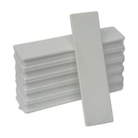 日本統計機 マグネット式片面名札22X82 白 (1Pk(袋)=10枚入) S251W S251W 1パック