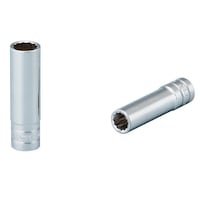 京都機械工具 ディープソケット(12角) 6.3SQ B2L06WS B2L06WS 1パック