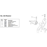 RIDGID 344 リーマ コンプリート 34612 34612 1個