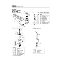 RIDGID E3654ピン F/1459 41505 41505 1個