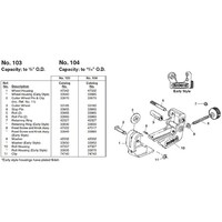 RIDGID フィードスクリュー F/103 47322 47322 1個