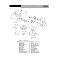 RIDGID オイル シール F/HC450 59392 59392 1個