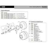 RIDGID ガイド チューブ F/K50 60325 60325 1個