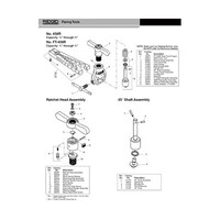 RIDGID ラチェット アダプター F/FT456R 83262 83262 1個
