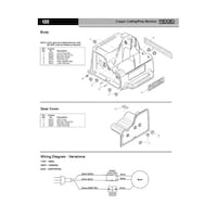 RIDGID ワーニング ラベル F/122J 94867 94867 1個