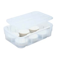 矢崎化工 食器ポリテナーフタ SY48L クリア ポリプロピレン 8579220 8579220 1個