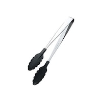 田辺金具 抗菌耐熱カラートング 大 イエロー 30