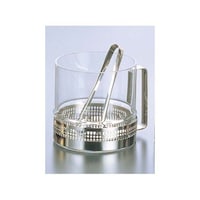 エムタカ ガラス アイスペール No.9028W(トング付)スキ 7505200 7505200 1個