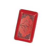 シンビ シンビ キャッシュトレー T1 赤 洋風 5380300 5380300 1個