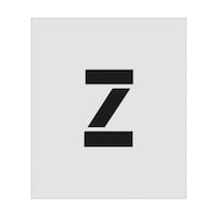 アイマーク ステンシル Z 文字サイズ150×95mm ASTZ15095 ASTZ15095 1枚