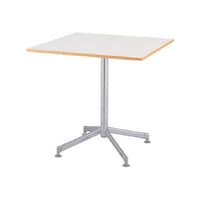 アイリスチトセ リフレッシュテーブル フーク 十字脚 750×750 ホワイト CFKTX7575GW CFKTX7575GW 1台