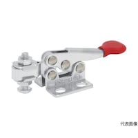 育良精機 下方押え型トグルクランプ ステンレスタイプ水平ハンドル(31103) ISK0402S ISK0402S 1個