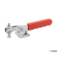 育良精機 下方押え型トグルクランプ 水平ハンドル(31201) ISK38BS0 ISK38BS0 1個