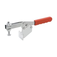 育良精機 下方押え型トグルクランプ 水平ハンドル(31208) ISK38CL0 ISK38CL0 1個