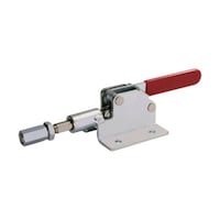 育良精機 横押し型トグルクランプ スチール(31408) ストローク13mm フランジベース 押圧力0.6kN ISK51BXS0 ISK51BXS0 1個