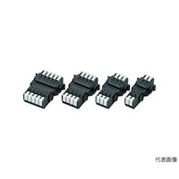 サトーパーツ 2ピース型スクリューレス端子台 SL4500ASシリーズ SL4500AS3PB SL4500AS3PB 1個