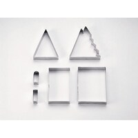 タイガークラウン 188クッキー抜型ハウストライアングル No.1955 No.1955 1個