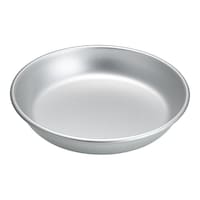 アカオアルミ アルマイト給食用皿 17cm 62685824 1枚